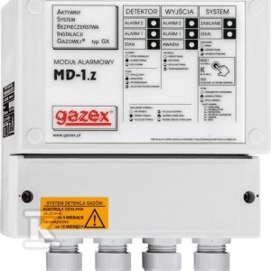 Moduł sterujący MD-1.Z 1 wej.,zasilanie 230V z automat.podtrzymaniem (ok.1h), 1 wyj.do zaworu