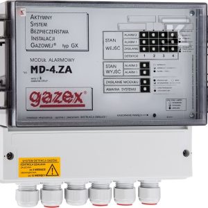 Moduł sterujący MD-4.ZA 4 wej.,zasilanie 12V, 1 wyj.do zaworu