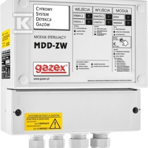Moduł sterujący MDD-ZW 2 wyj. sterujące zaworami MAG-3, 2 wej.do potwierdzenia zamknięcia zaworów, obud.zwykła IP54 Moduł sterujący MDD-ZW 2 wyj. sterujące zaworami MAG-3, 2 wej.do potwierdzenia zamknięcia zaworów, obud.zwykła IP54