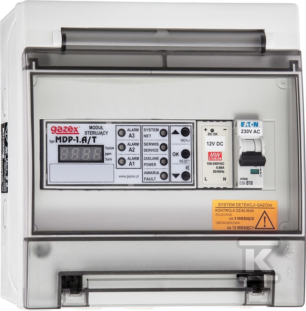 Moduł sterujący MDP-1_PLUS 1 wej., zasilanie 230V, obudowa IP54 MDP-1.PLUS - obrazek 1