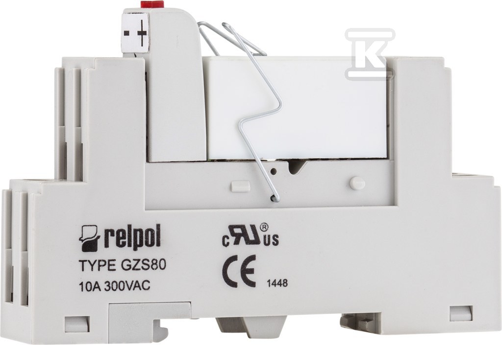Przekaźnik RM2P8/12 przekaźnik modułowy, 12V,na szynę TS35 (2 styki no/nc, max 8A) - obrazek 1
