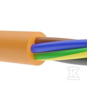 Przewód sterowniczy H07BQ-F 750V 5G2,5 pomarańczowy H07BQ-F-5G2,5 Przewód sterowniczy H07BQ-F 750V 5G2,5 pomarańczowy H07BQ-F-5G2,5