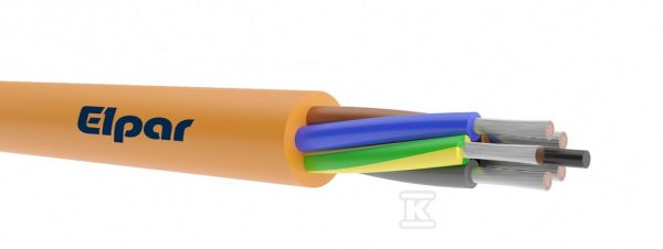 Przewód sterowniczy H07BQ-F 750V 5G6 pomarańczowy H07BQ-F-5G6