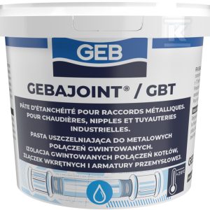 Pasta uszczelniająca GBT – do instalacji wodnych i parowych, 500g 100412 Pasta uszczelniająca GBT – do instalacji wodnych i parowych, 500g 100412