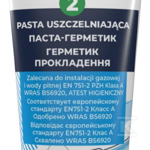 Pasta uszczelniająca GEBATOUT 2 – do instalacji wodnych i gazowych, 125g 103101 Pasta uszczelniająca GEBATOUT 2 – do instalacji wodnych i gazowych, 125g 103101