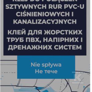 Klej do PCV tuba 125 ml GEBSOPLAST GEL PLUS 504764