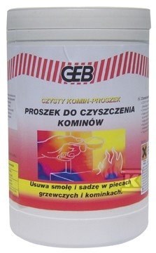Proszek do chemicznego czyszczenia przewodów kominowych CZYSTY KOMIN 900g 821505