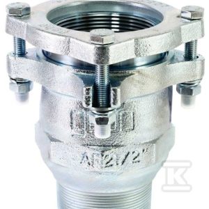 Łącznik zaciskowy flanszowy Gebo Special AF 4″ GZ do rur stalowych 01.220.00.09