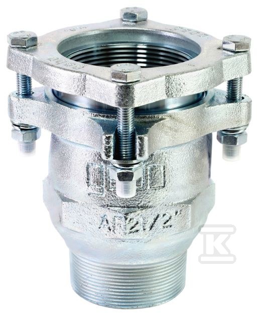 Łącznik zaciskowy flanszowy Gebo Special AF 4″ GZ do rur stalowych 01.220.00.09