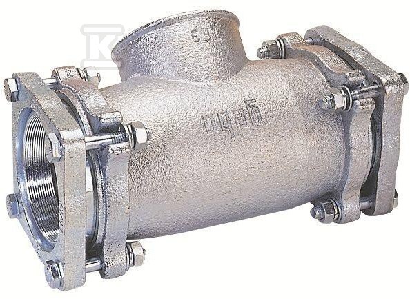 Łącznik zaciskowy flanszowy Gebo Special TF 2 1/2″ GZ do rur stalowych 01.220.04.07