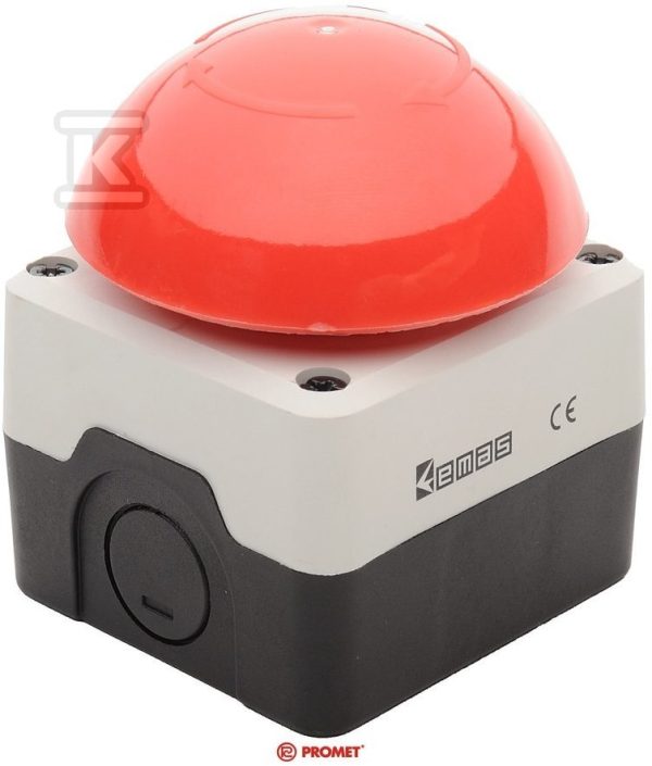 Kaseta czarno-szara, stop bezpieczeństwa, ryglowany 72 mm (1NC) T0-P1C400E72