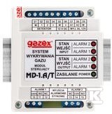 Moduł sterujący do współpracy z DEX/F, DG/F, DG.EN1 1 wej., zasilanie 12V, w obudowie na szynę TS35 MD-1.A/T - obrazek 1