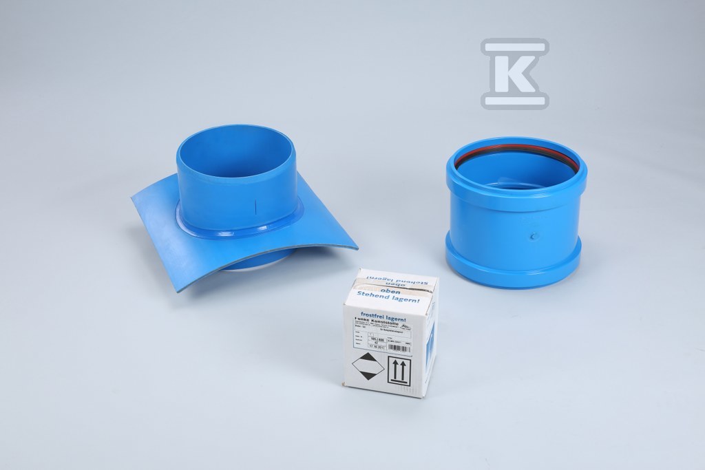 Komplet montażowy HS do wpięcia rury kanalizacyjnej DN/OD315 do rury głównej DN/OD200-2400 (beton / żeliwo / kamionka / GRP), kolor brązowy HSSKLM315_0000 - obrazek 1