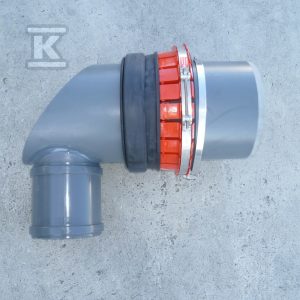 Złącze kolanowe do kaskady wewnętrznej ILA DN300/200 z adapterem BSM ILABSM300_0000