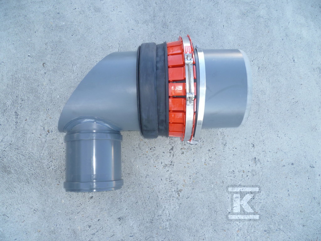 Złącze kolanowe do kaskady wewnętrznej ILA DN400/200 z adapterem BSM ILABSM400_0000 - obrazek 1