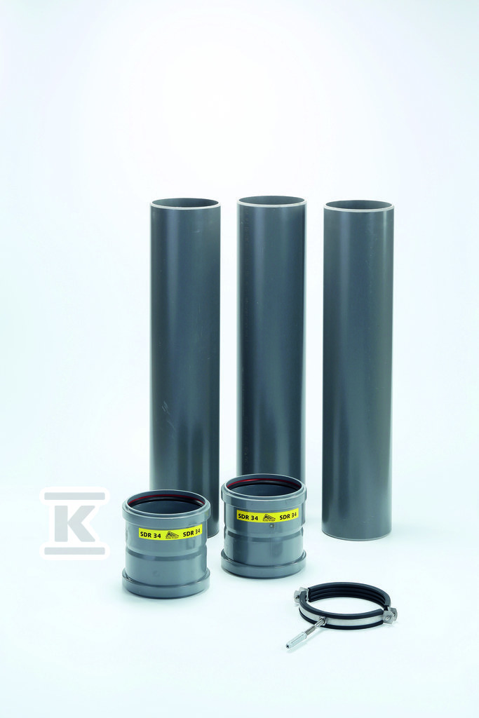 Rura spadowa 250mm do kaskady wewnętrznej ILA (komplet) ILARS250_0000 - obrazek 1