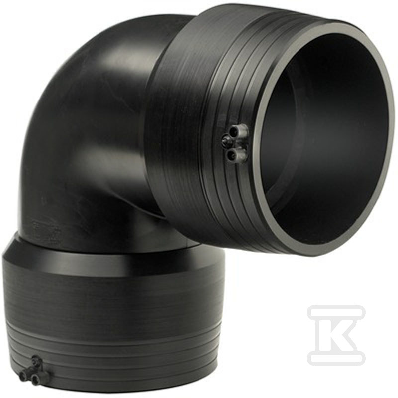 Kolano elektrooporowe 90ST. d200 PE100, SDR11, PN10 gaz/PN16 woda 753101819 - obrazek 1
