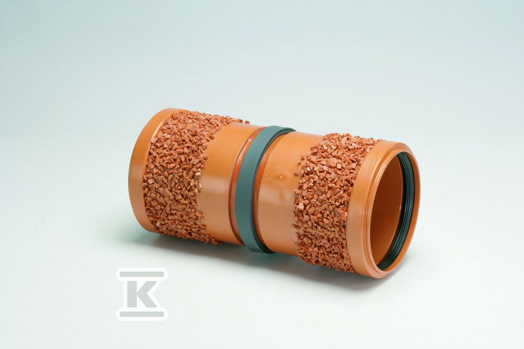 Przejście murowe PVC KG DN/OD110, gr.muru 250mm KGWM100250_0020 - obrazek 1