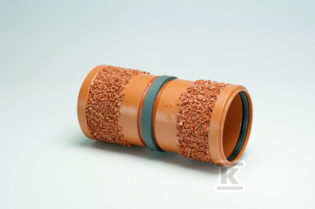 Przejście murowe PVC KG DN/OD110, gr.muru 300mm KGWM100300_0020 - obrazek 1