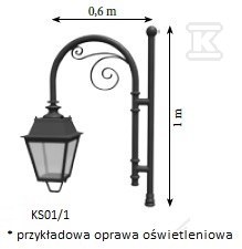Korona stylowa KS01/1-76/01