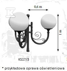 Korona stylowa KS17/3-76/01 - obrazek 1