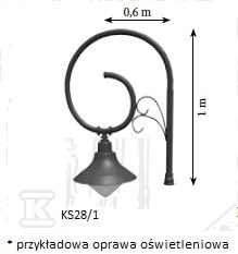 Korona stylowa KS28/1-60/01 - obrazek 1