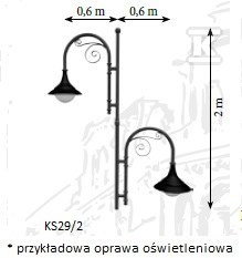 Korona stylowa KS29/2-76/01 - obrazek 1