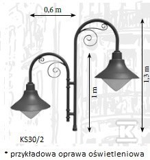 Korona stylowa KS30/2-76/01 - obrazek 1