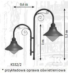Korona stylowa KS32/2-76/01 - obrazek 1