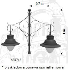 Korona stylowa KS37/2-60/01 - obrazek 1