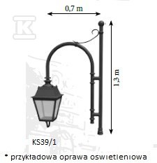 Korona stylowa KS39/1-60/01 - obrazek 1