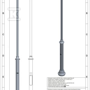 Latarnia LS3-2/76/F135 RAL9005 LS3-2/76/F135/01/01 RAL9005 Latarnia LS3-2/76/F135 RAL9005 LS3-2/76/F135/01/01 RAL9005