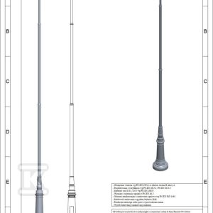 Latarnia LSB3-3/76/F145/01 RAL9005 Latarnia LSB3-3/76/F145/01 RAL9005