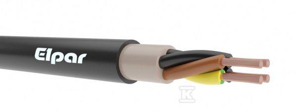 Kabel energetyczny bezhalogenowy N2XH-J 0,6/1kV 4×25 RM (B2ca) N2XH-J-4X25-1KV (B2CA)
