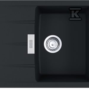 Zlewozywak Fragranit + CNG 611-62 Czarny mat 114.0687.313 Zlewozywak Fragranit + CNG 611-62 Czarny mat 114.0687.313
