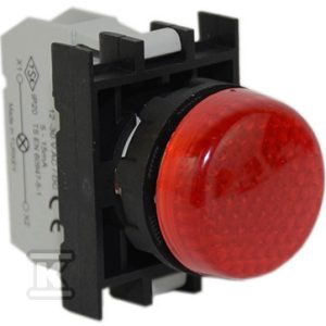 Lampka sygnalizacyjna B z oprawką Ba9S, czerwona T0-B030XK Lampka sygnalizacyjna B z oprawką Ba9S, czerwona T0-B030XK