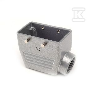 Pokrywa metalowa, pusta, 10 pin, 16 A, boczne przyłączenie T0-EBM10GU10 Pokrywa metalowa, pusta, 10 pin, 16 A, boczne przyłączenie T0-EBM10GU10