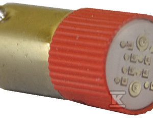 Dioda Ba9S 24V, czerwona T0-LED24K Dioda Ba9S 24V, czerwona T0-LED24K