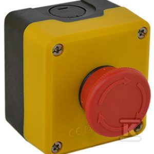 Kaseta czarno-żółta, stop bezpieczeństwa, ryglowany 40 mm (1NC) T0-P1EC400E40 Kaseta czarno-żółta, stop bezpieczeństwa, ryglowany 40 mm (1NC) T0-P1EC400E40