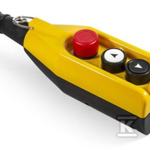 Kaseta sterownicza, 3 przyciski, w tym przycisk awaryjnego stopu 30 mm, jedna prędkość T0-PV3E30B2 Kaseta sterownicza, 3 przyciski, w tym przycisk awaryjnego stopu 30 mm, jedna prędkość T0-PV3E30B2