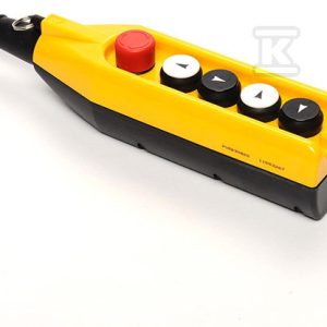 Kaseta sterownicza, 5 przycisków, w tym przycisk awaryjnego stopu 30 mm, jedna prędkość T0-PV5E30B22 Kaseta sterownicza, 5 przycisków, w tym przycisk awaryjnego stopu 30 mm, jedna prędkość T0-PV5E30B22