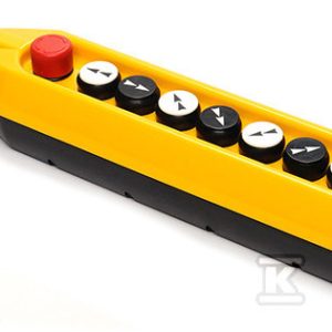 Kaseta sterownicza, 9 przycisków, w tym przycisk awaryjnego stopu 30 mm, dwie prędkości T0-PV9E30B4444 Kaseta sterownicza, 9 przycisków, w tym przycisk awaryjnego stopu 30 mm, dwie prędkości T0-PV9E30B4444