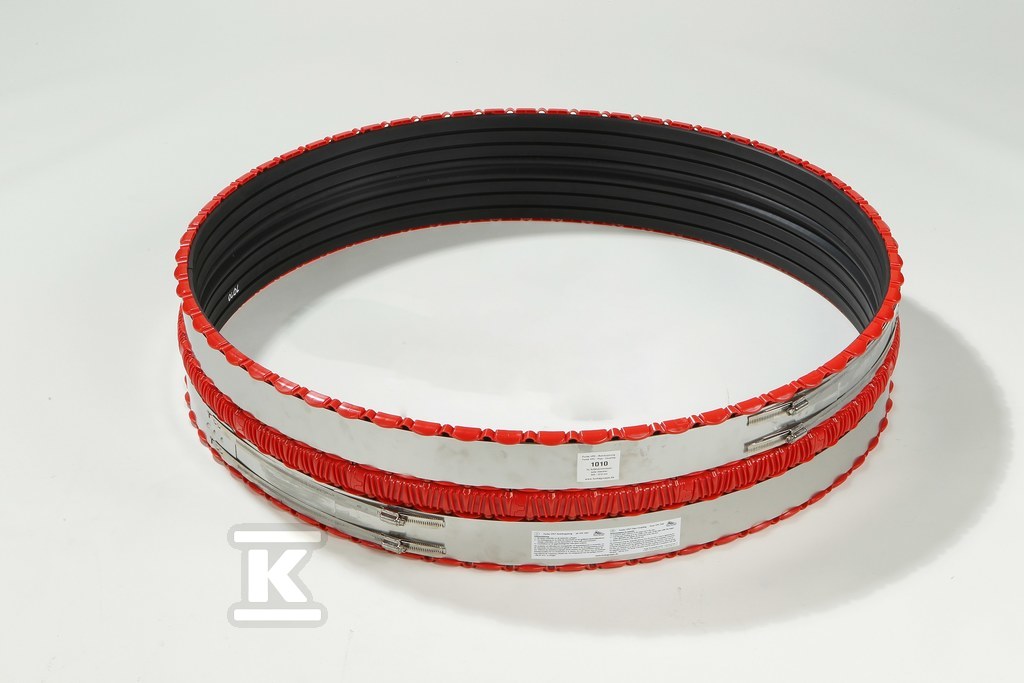 Złącze elastyczne VPC DN/OD735-805mm, do rur kanalizacyjnych z różnych materiałów (żeliwo, PP, PE, PVC, kamionka, beton, GRP, inne gładkie, faliste, karbowane) VPC805_0000 - obrazek 1