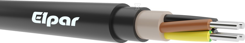 Kabel energetyczny YAKyYżo 0,6/1kV 4x35 RE YAKYY-4X35-1KV NAYY - obrazek 1