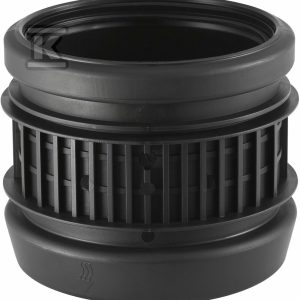 Kielich dwustronny PE Silent-db20 HT 75 sanitarny, do kanalizacji wewnętrznej niskoszumowej, kolor czarny 307.002.14.1 Kielich dwustronny PE Silent-db20 HT 75 sanitarny, do kanalizacji wewnętrznej niskoszumowej, kolor czarny 307.002.14.1