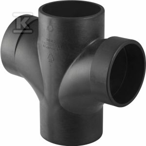 Złączka wielorozgałęźna (4-rozgałęźna) PE Silent-db20 88.5st./podejście co 180st. 110x110x110, sanitarna, do kanalizacji wewnętrznej niskoszumowej, kolor czarny 310.102.14.1 Złączka wielorozgałęźna (4-rozgałęźna) PE Silent-db20 88.5st./podejście co 180st. 110x110x110, sanitarna, do kanalizacji wewnętrznej niskoszumowej, kolor czarny 310.102.14.1