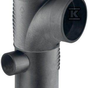 Trójnik podwójny PE Silent-db20 HT 110x110x56/88.5 łagodny wlot, lewy, dwupłaszczyznowy, sanitarny, do kanalizacji wewnętrznej niskoszumowej, kolor czarny 310.117.14.1 Trójnik podwójny PE Silent-db20 HT 110x110x56/88.5 łagodny wlot, lewy, dwupłaszczyznowy, sanitarny, do kanalizacji wewnętrznej niskoszumowej, kolor czarny 310.117.14.1