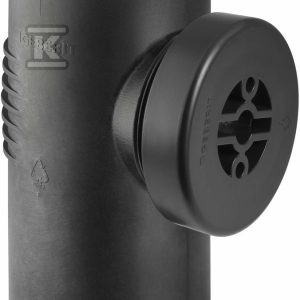 Czyszczak PE Silent-db20 HT 110/90st. z okrągłym otworem rewizyjnym, sanitarny, do kanalizacji wewnętrznej niskoszumowej, kolor czarny 310.334.14.1 Czyszczak PE Silent-db20 HT 110/90st. z okrągłym otworem rewizyjnym, sanitarny, do kanalizacji wewnętrznej niskoszumowej, kolor czarny 310.334.14.1