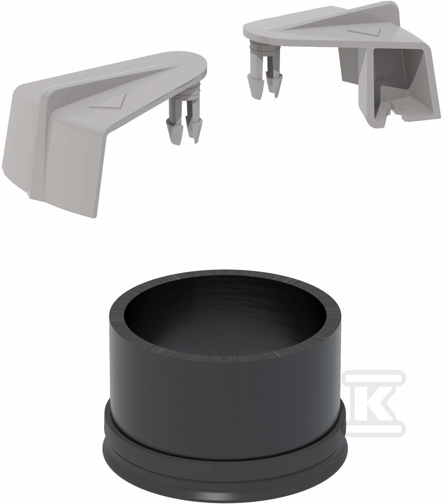 Przelew awaryjny / element spiętrzający DN75mm do wpustów dachowych o przepustowości 19l/s, wysokość przelewowa 55mm (Pluvia) 359.036.00.1 - obrazek 1
