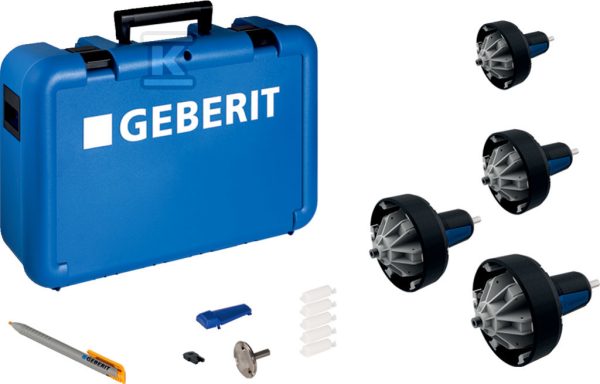 Zestaw skrobaków Geberit w walizce, d56, d75-110 359.917.00.1